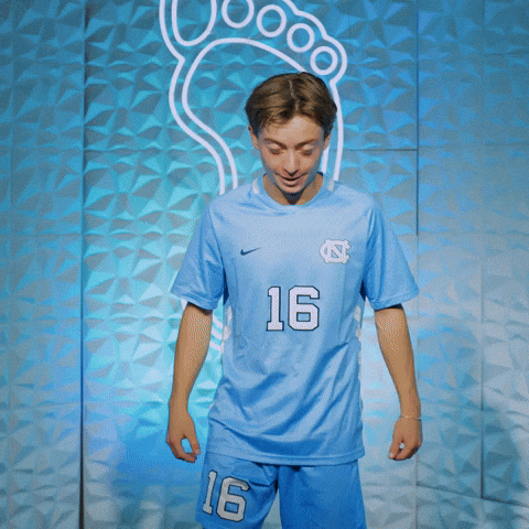 University Of North Carolina Soccer GIF by UNC Tar Heels