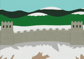 china snow GIF by South Park 