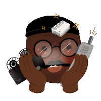 Cinema Camera Sticker by Keva Epale