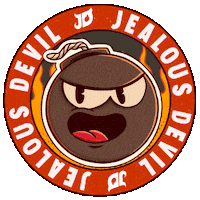 Flame Jd Sticker by Jealous Devil Charcoal