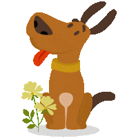 Dog Sticker by bosch Tiernahrung