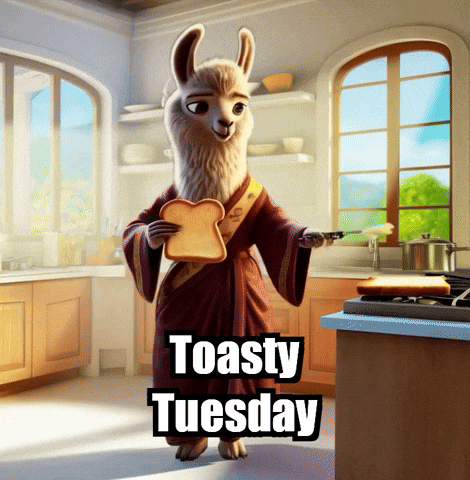 Breakfast Toast GIF by dalaillamazen