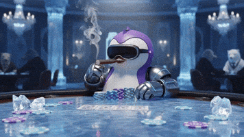 To The Moon Crypto GIF by Mecha Pengu