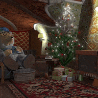 Merry Christmas Singing GIF by The Wombles
