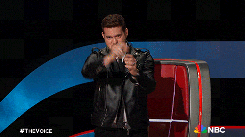 Michael Buble Yes GIF by The Voice