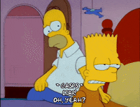 gasping homer simpson GIF