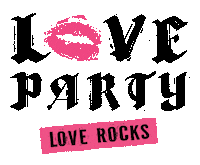 Love Rocks Sticker by Marcia Selden