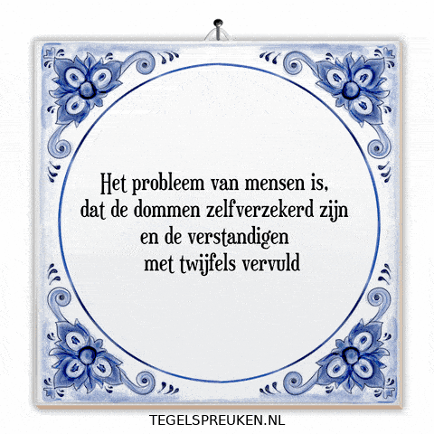 Wijsheid Spreuk GIF by Tegelspreuken.nl