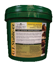 Horse Supplement Sticker by Elk Grove Milling Stable Mix