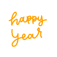 New Year Love Sticker