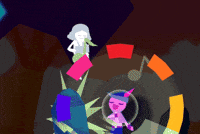 dishbug ghost sing kiwi clara GIF