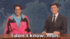 I Dont Know Pete Davidson GIF by Saturday Night Live
