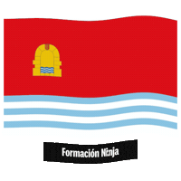 Flag Spain Sticker by Formación Ninja