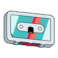 Scared 90S Sticker