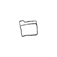 8winterlee icon file folder 아이콘 Sticker