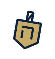Hanukkah Dreidel Sticker by VISIT Milwaukee