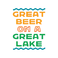 Lake Michigan Beer Sticker by VISIT Milwaukee