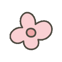 dogoodbeauty pink flower doodle doodles Sticker