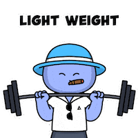 Work Out Fitness Sticker by Kwantel