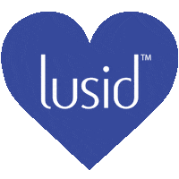 lusidbeauty heart blue heart beat blue heart Sticker