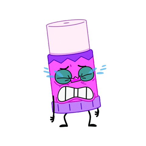 Sad Cry Sticker by Treehouse Direct