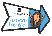 JoshShapiroTeam real estate realtor realty open house Sticker