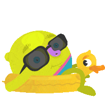 Beach Party Sticker by Mister Lemonade