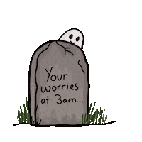 Creepy Cute Halloween Sticker by Rhianna Moon