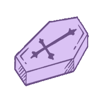 Halloween Moon Sticker