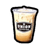 UnionCoffeeBar coffee coffee cup iced coffee need coffee Sticker