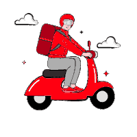 Delivery Sticker by Desty App