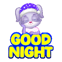 Good Night Sticker by Lucas and Friends by RV AppStudios