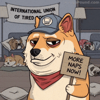 Tired Dog GIF by Doge Pound