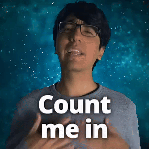 Count me in
