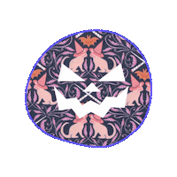 Jack O Lantern Halloween Sticker by Rick Rack Textiles