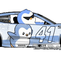 Car Penguin Sticker by Pudgy Penguins