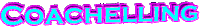 text coachella Sticker