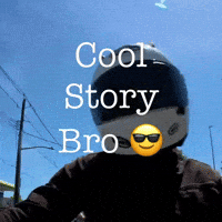 Helmet Coolstory GIF by Motoveli Motorcycle Zine