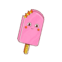 Happy Ice Cream Sticker