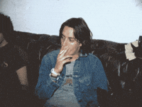 the strokes smoking GIF