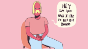 richchane pink 80s dating dope GIF