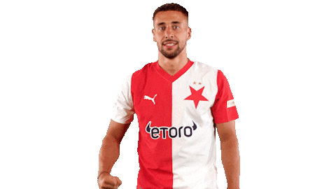 Lets Go Yes Sticker by SK Slavia Praha