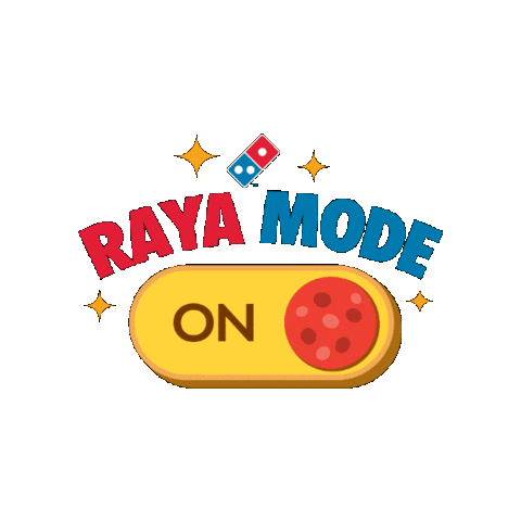 Hungry Pizza Sticker by Domino's Malaysia