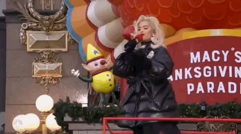 Rita Ora GIF by The 96th Macy’s Thanksgiving Day Parade
