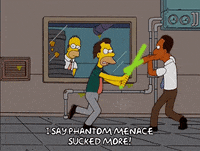 Angry Season 14 GIF by The Simpsons