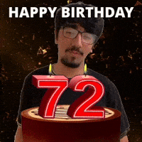 Happy 72nd Birthday