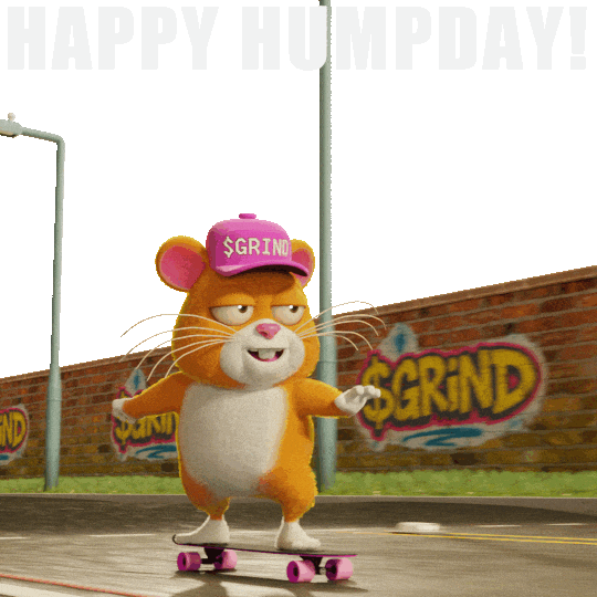 Skating Wednesday Morning Sticker by Grind