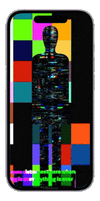 Good Morning Phone Sticker by PEEKASSO