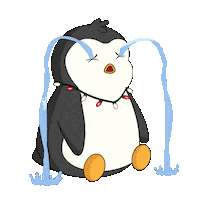Sad Cry Sticker by Pudgy Penguins