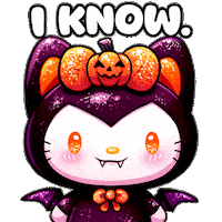 Sarcastic I Know Sticker by Candy Kult Land